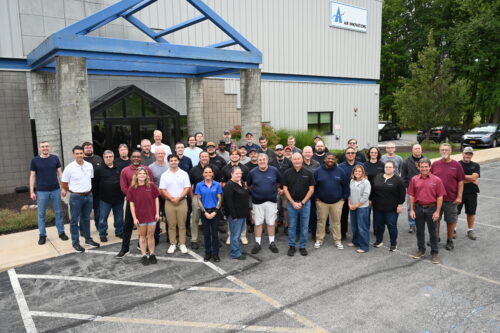 Group photo of all Air Innovations employees
