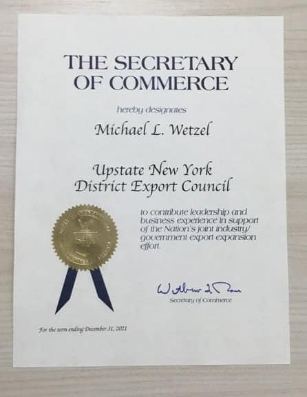 Mike Wetzel District Export Council