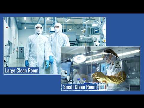 Cleanroom air conditioning hvac systems