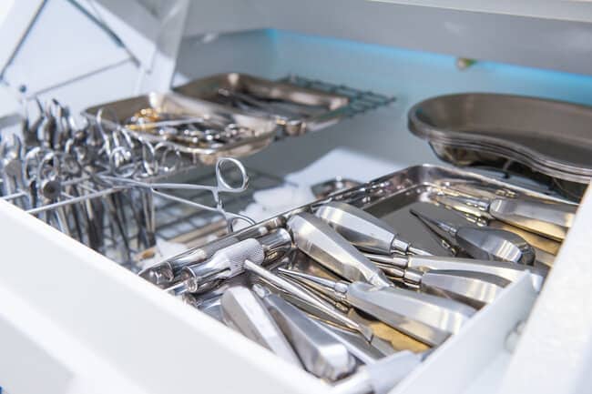Medical sterile storage cabinet | surgical instrument storage