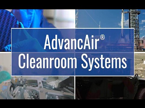 Advancair custom cleanroom units